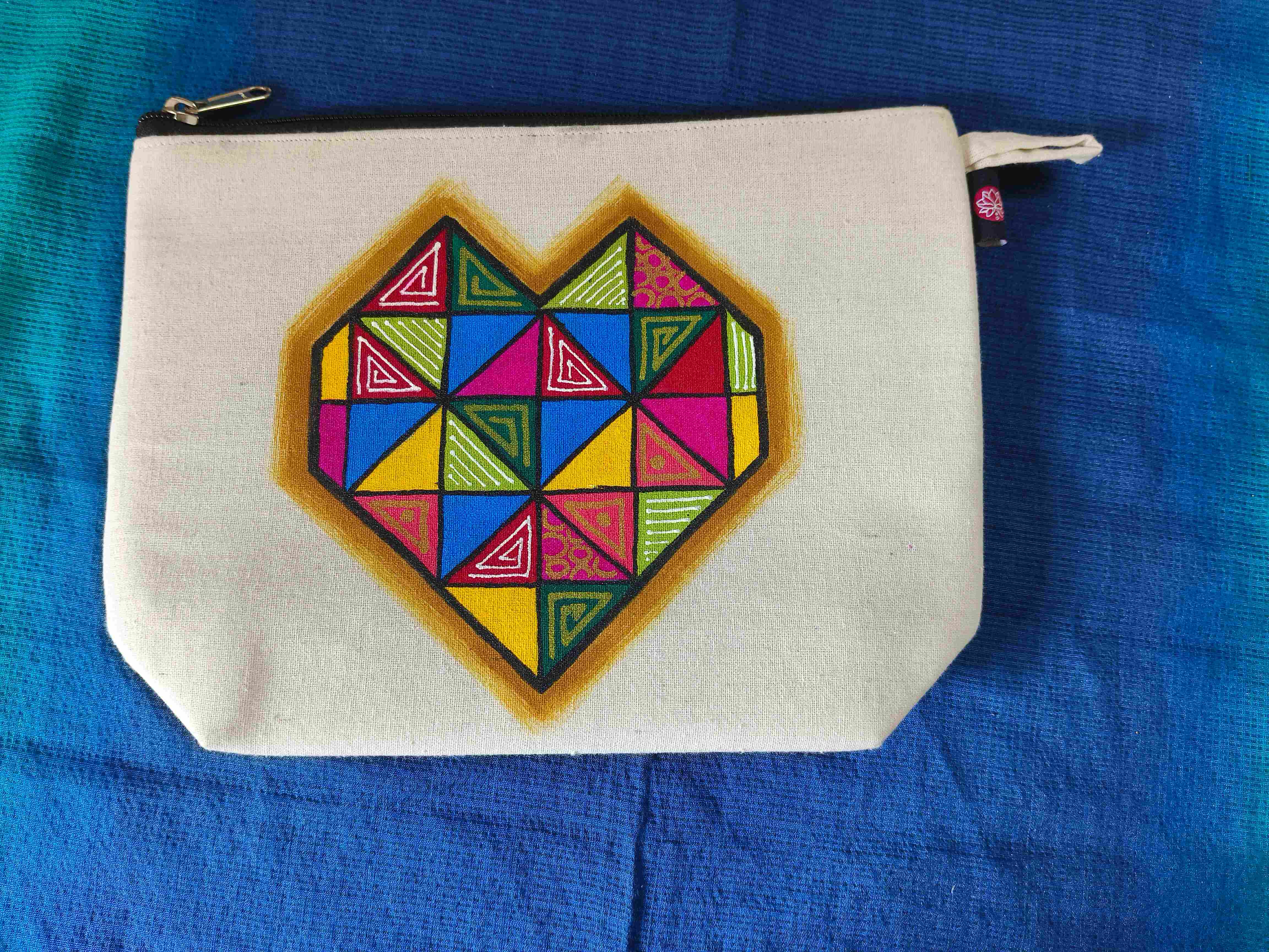 Handpainted Pouch